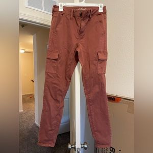 Red Cargo Pants